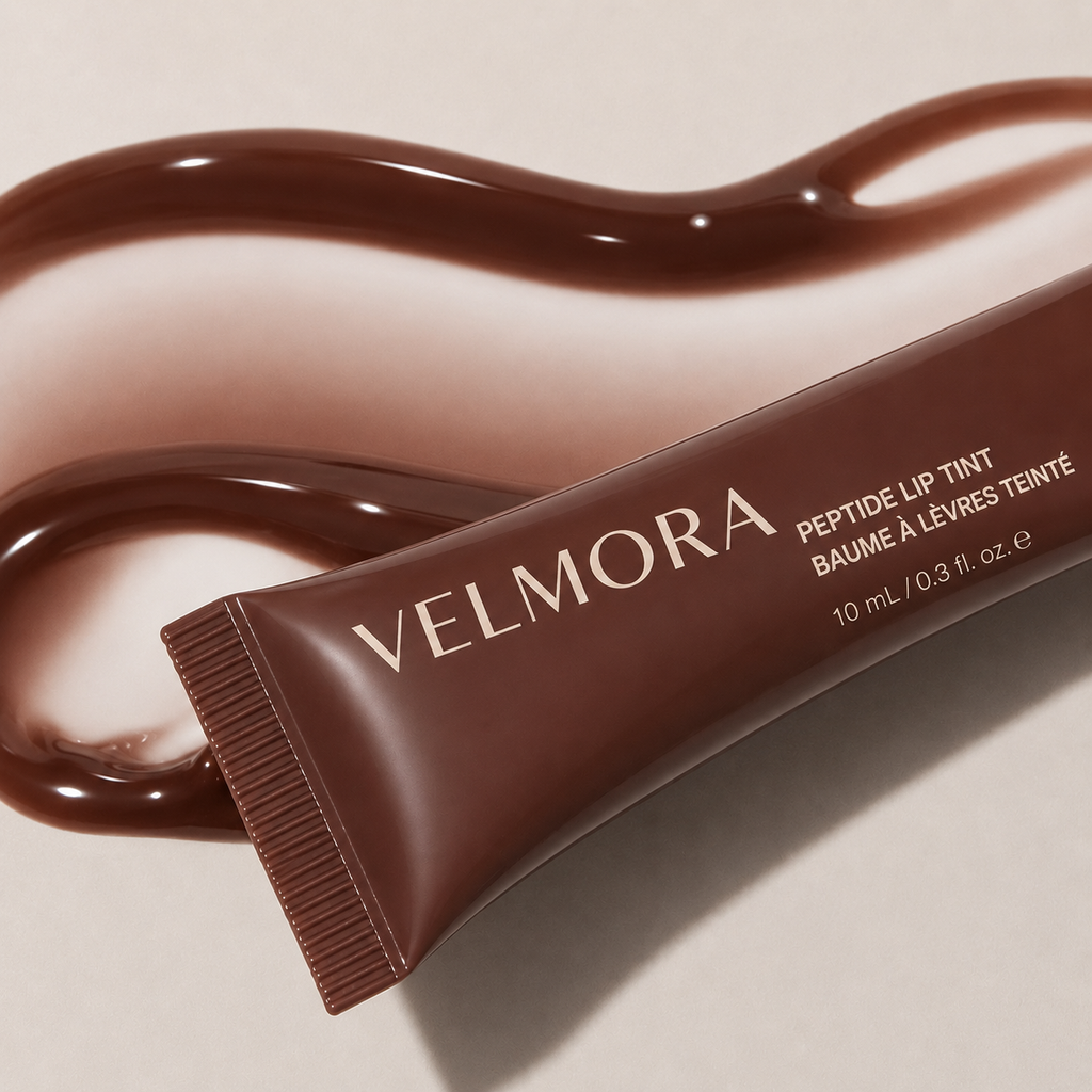Velmora Peptide Lip Tint Cocoa
