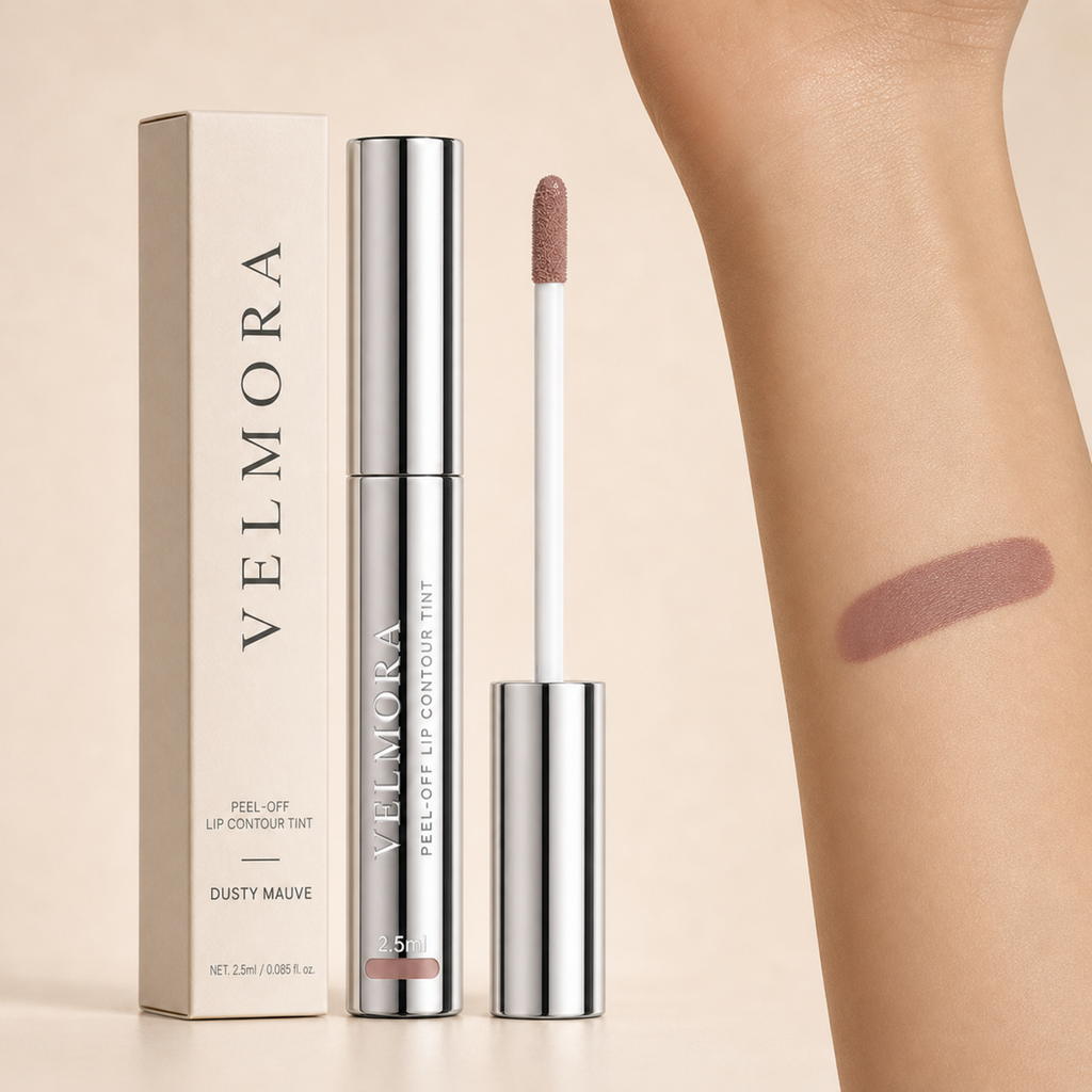 Velmora Peel-Off Lip Tint™ Dusty Mauve