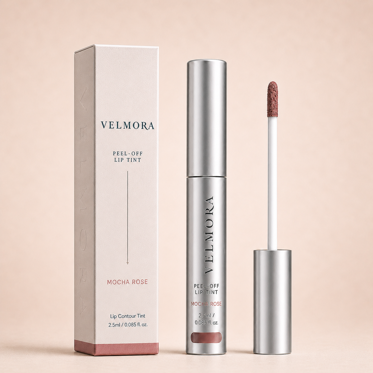 Velmora Peel-Off Lip Tint™ Moche Rose